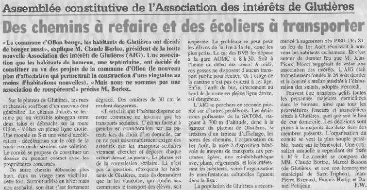 Article de 1989 Article de 1989